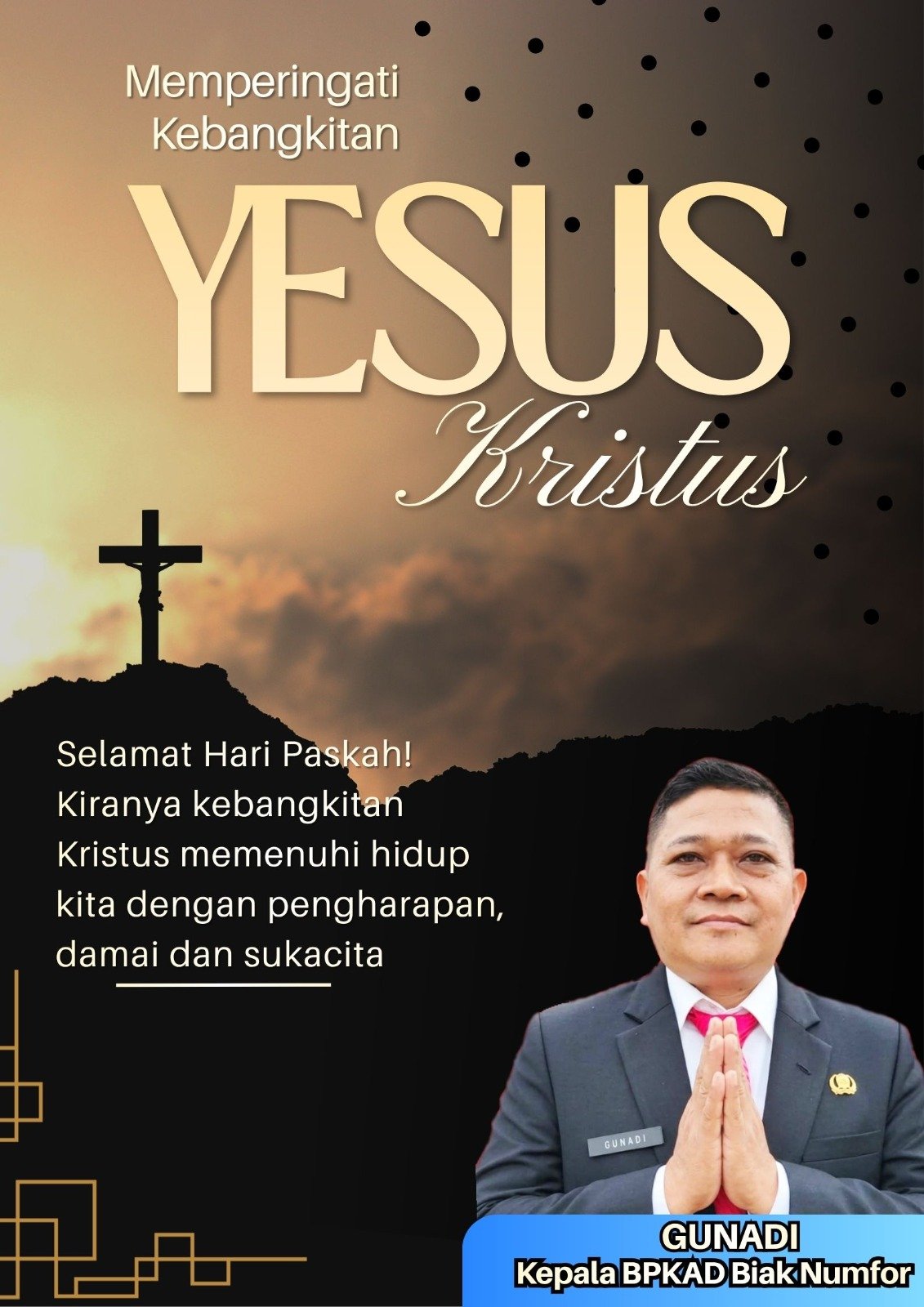 Ucapan Paskah Ka. BPKAD
