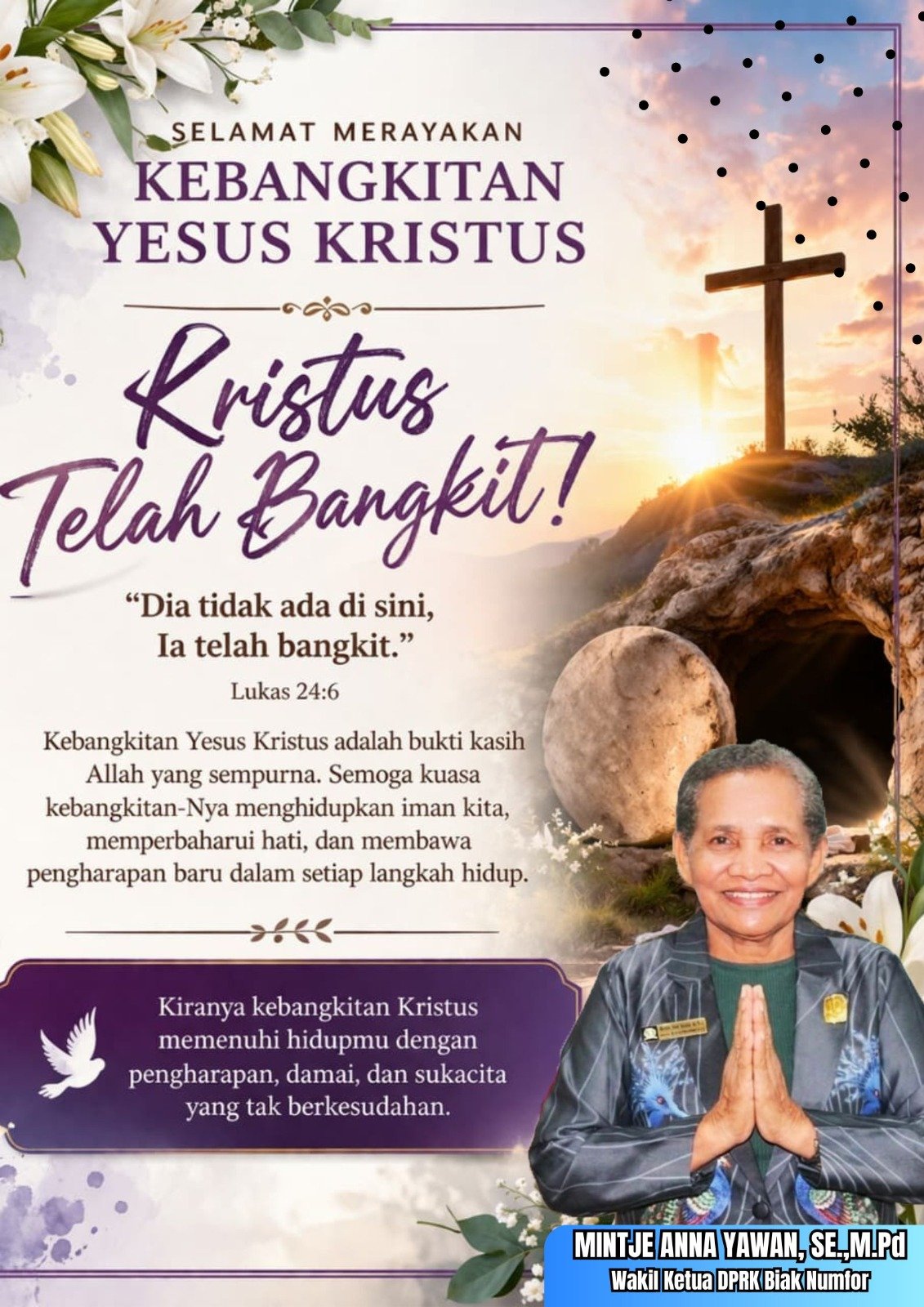Ucapan Paskah Mama Mien