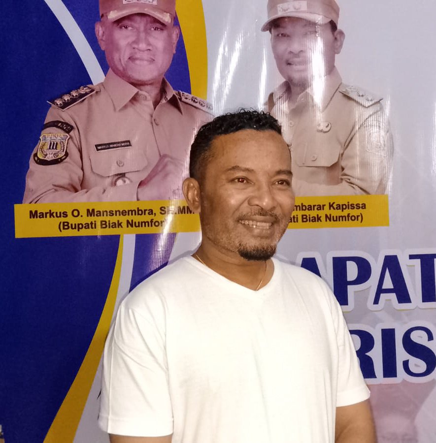 Deputy Regent of Biak Calls for Legal Certainty of KNPI Before Regional Assembly