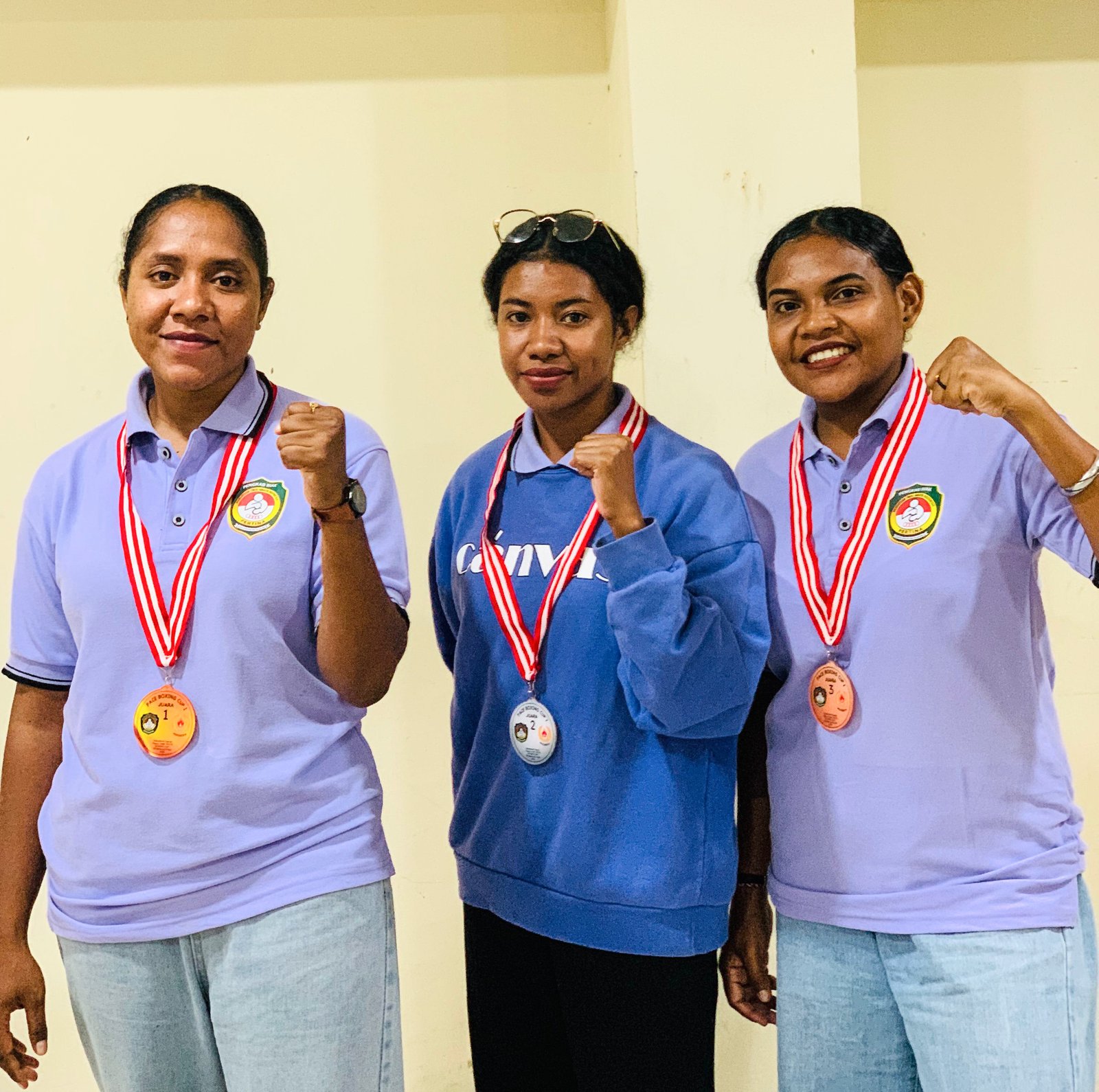 Petinju Biak Borong Medali di Pace Boxing Cup I 2026, Anjel Rumbewas Sabet Emas