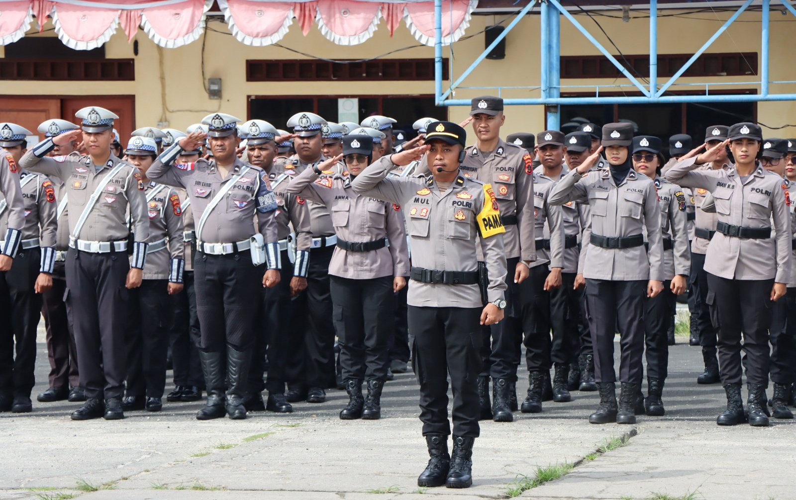Rotasi Pejabat Polres Biak Numfor, Kapolres Tekankan Pelayanan Presisi dan Kedekatan dengan Masyarakat