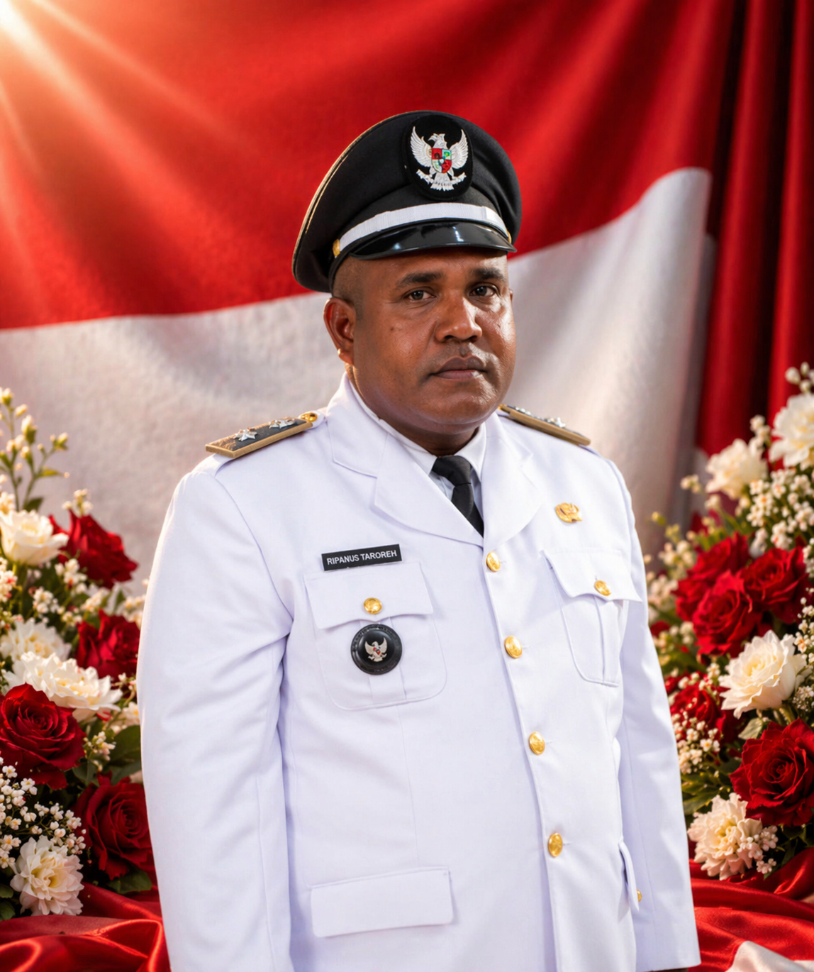 Sefnath Yarangga Ajak Seluruh Warga Bersatu Bangun Kampung Samberpasi, Usai di Lantik.