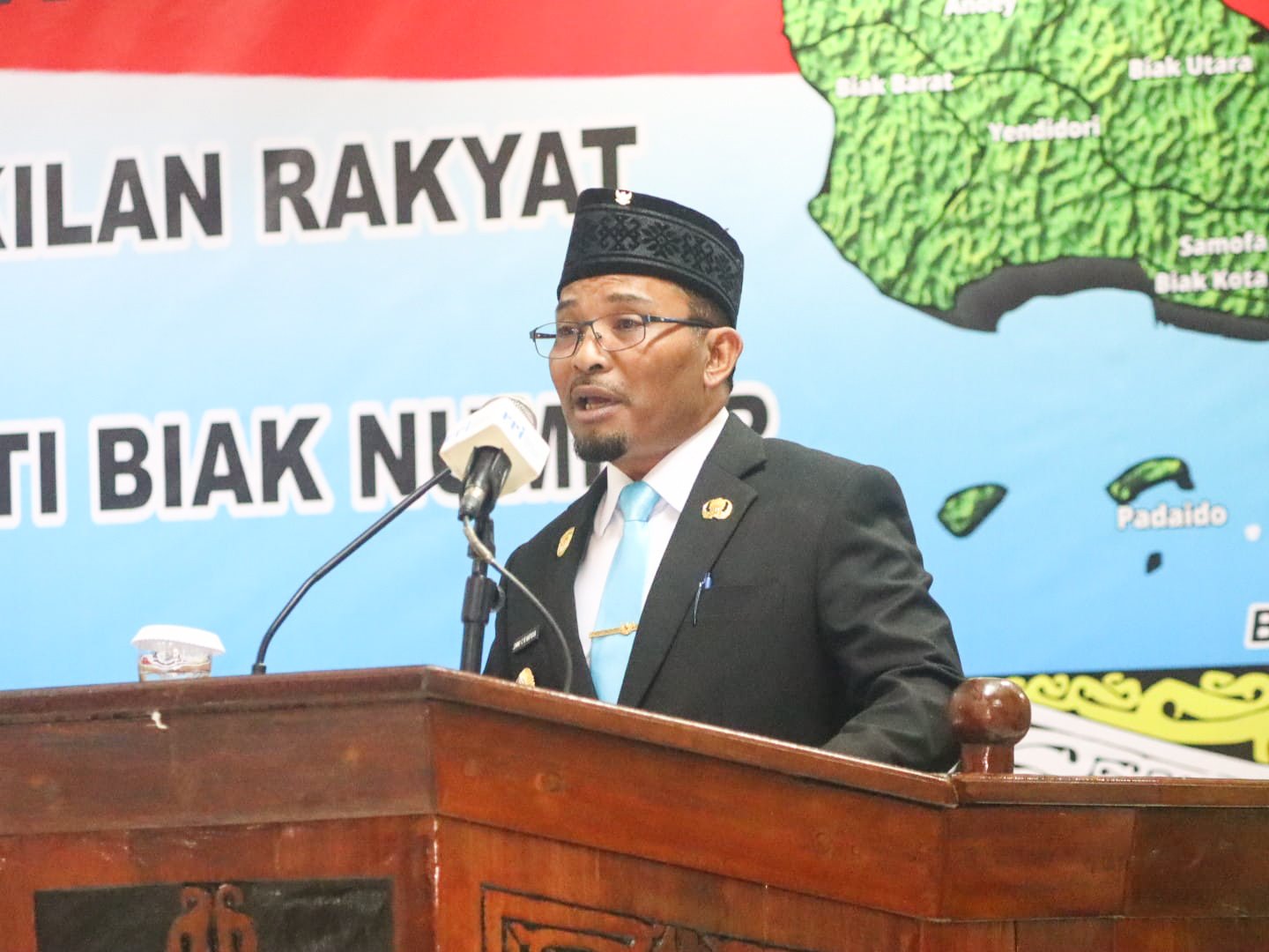 Wabup Sampaikan Pidato Bupati, Pemkab Biak Tegaskan Komitmen Perbaikan Tata Kelola